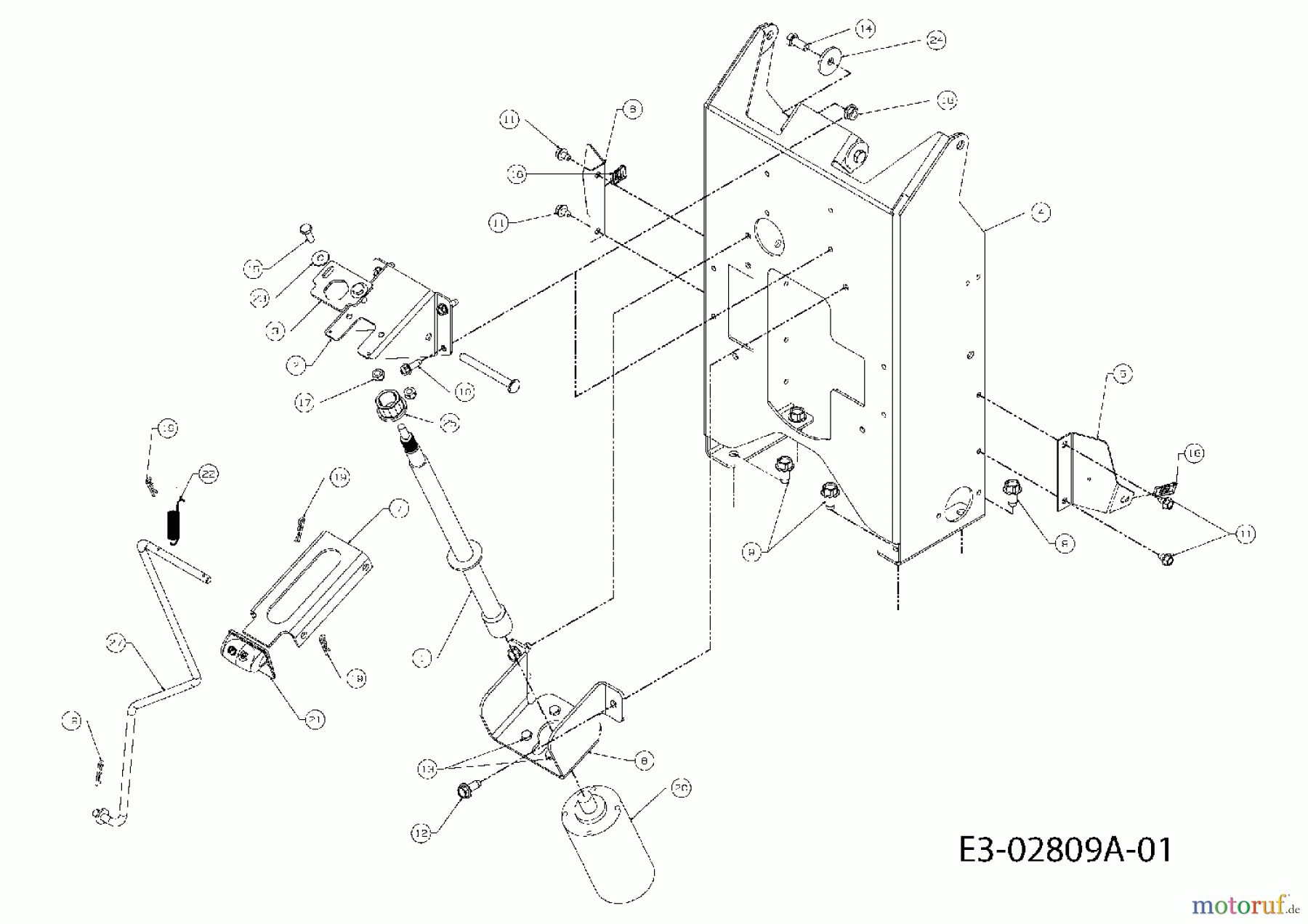  Cub Cadet Compact tractors HDS 6284 54AD74HD603  (2006) Steering