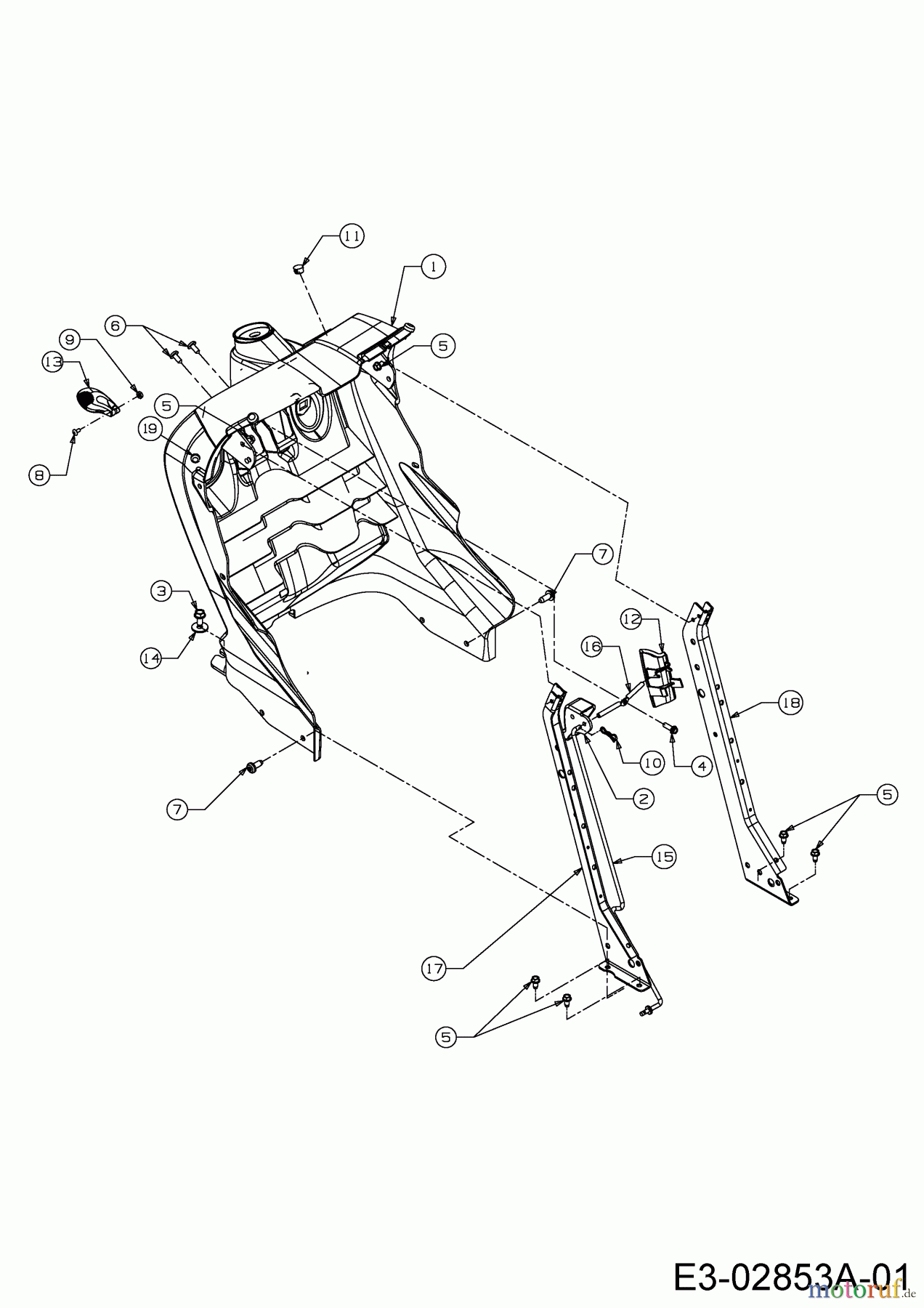  Verts Loisirs Lawn tractors VL 105 GCA 13AO98KN617  (2014) Dashboard