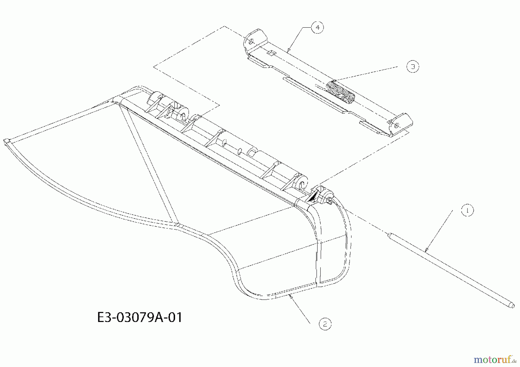  Cub Cadet Garden tractors GT 1225 14AI13CP603  (2008) Deflector