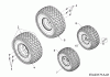 Spareparts Wheels 15x6-6; 20x8-8