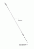 Troy-Bilt TB 6553 HWM 12AD568G609 (2007) Ricambi Control cable brake