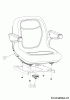 Cub Cadet Z-Force S 60 17BSDGHD010 (2018) Ricambi Seat