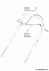Mr.Gardener HW 53 BA 12A-PN8R629 (2014) Ricambi Brake lever, Drive lever