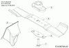 Mr.Gardener HW 46 B 11A-TN5C629 (2016) Ricambi Blade, Blade adapter, Mulch plug to 31.08.2016