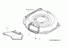 Troy-Bilt TB 230 12AVB2A3711 (2015) Ricambi Deflector, Mulching flap
