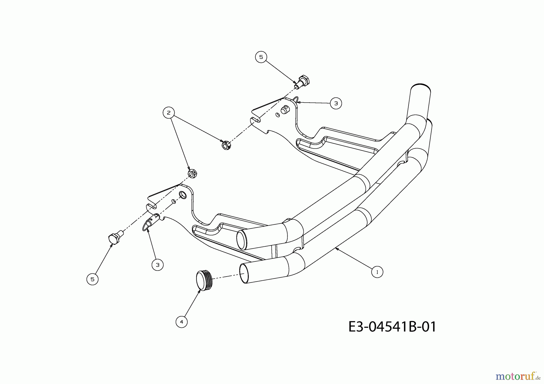  Cub Cadet Lawn tractors CC 1022 13AF91AG603  (2011) Bumper