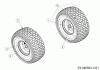 Helington H 92 T 13I276KE686 (2018) Listas de piezas de repuesto y dibujos Front wheels 15x6