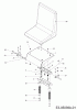 Cub Cadet CC 3250 RDH 4 WD 54A1G8RU603 (2008) Ricambi Seat standard