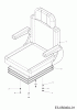 Cub Cadet CC 3250 RDH 4 WD 54A1G8RU603 (2008) Ricambi Seat pro