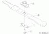 MTD Y 650 PM 11A-B1S5329 (2018) Listas de piezas de repuesto y dibujos Blade, Blade adapter