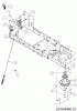 Cub Cadet LT2 OS107 13I879DG603 (2017) Listas de piezas de repuesto y dibujos Deck engagement, Engine pulley