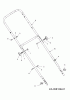 MTD 46 SPOHWHQ 12A-J6JD616 (2012) Ricambi Handle
