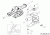 Colombia PX 96 TB 13HM76GF646 (2016) Listas de piezas de repuesto y dibujos Bracket gearbox, Bracket tension pulley