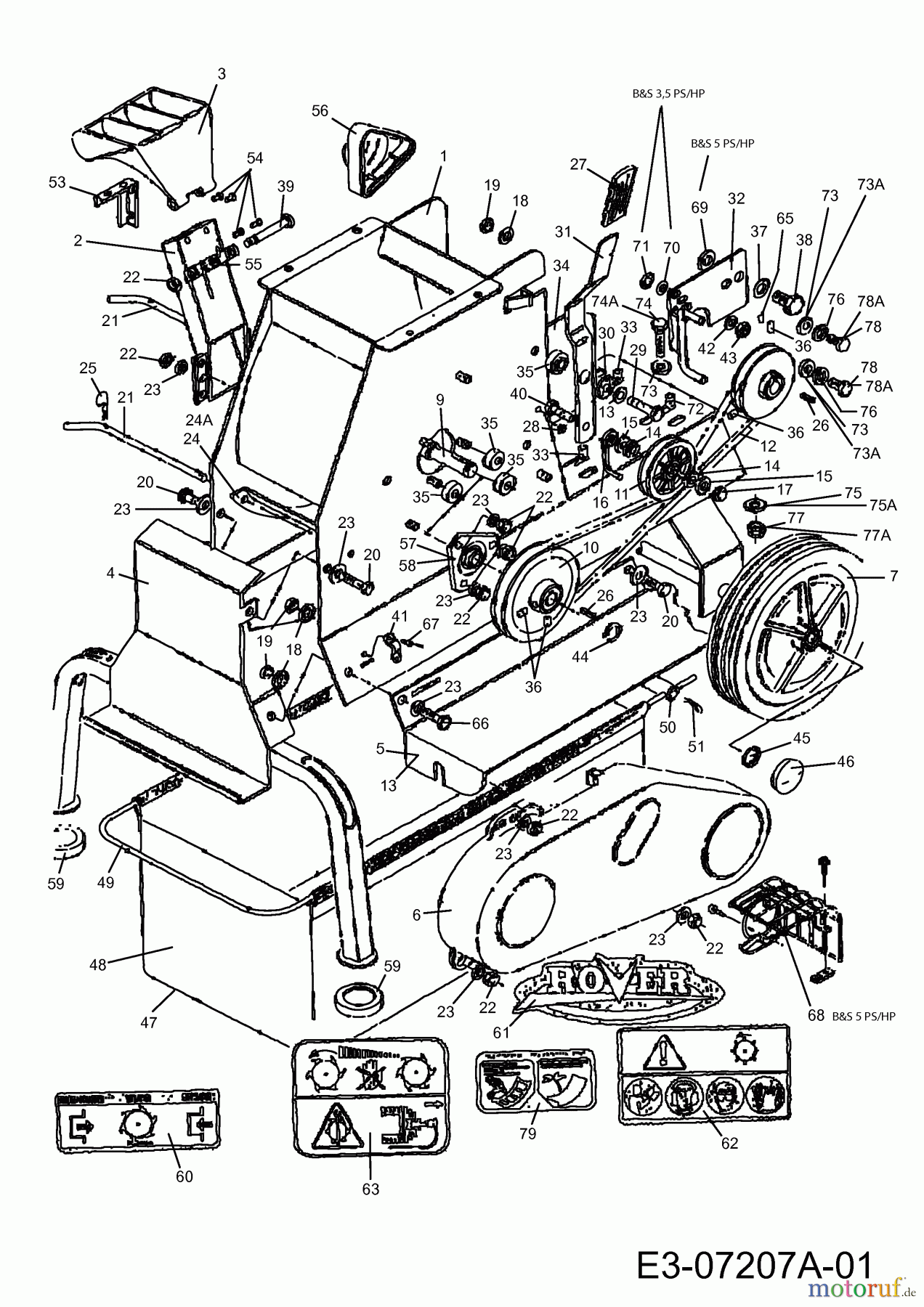  Chipper Chip-N-Shred 898117  (2010) Drive system
