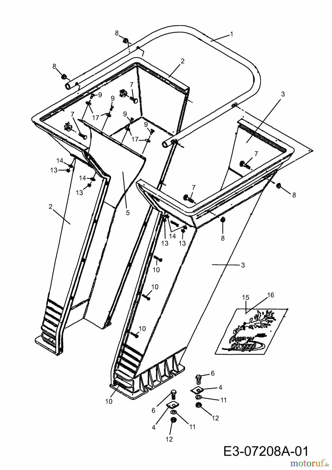  Chipper Chip-N-Shred 898117  (2009) Hopper