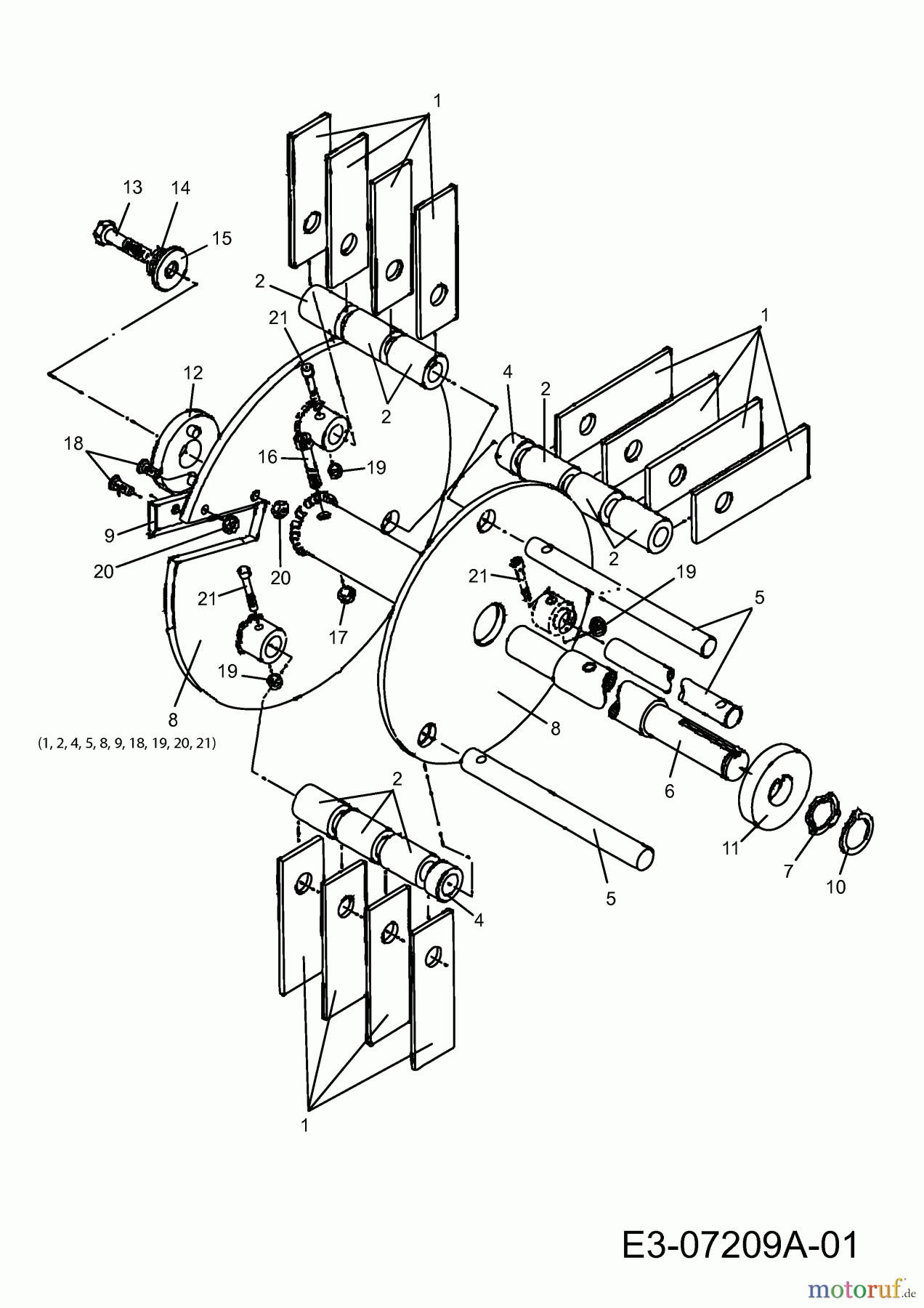  Chipper Chip-N-Shred 09862  (2009) Cut system