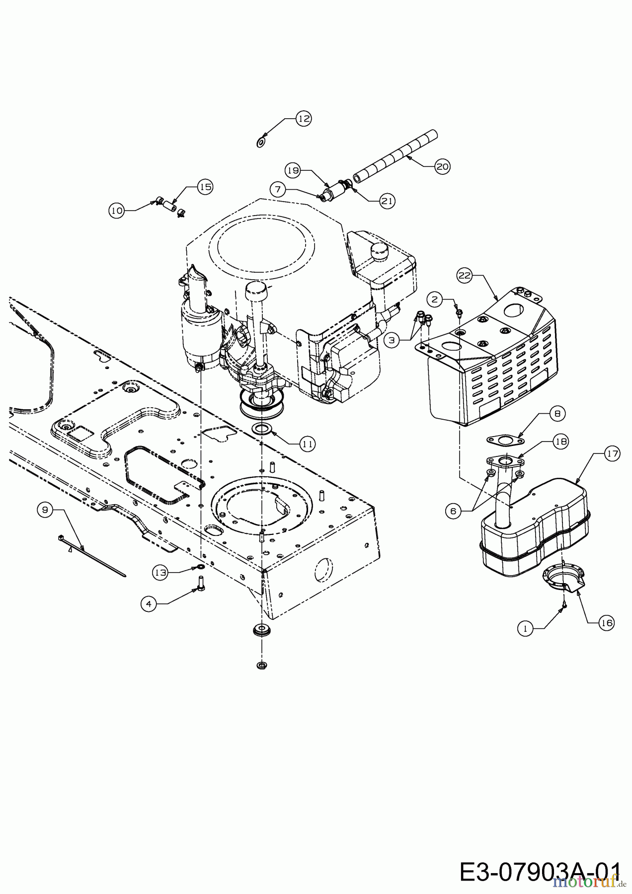  Yard-Man Lawn tractors X 604 G 13AX604G643  (2002) Engine accessories
