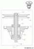 Massey Ferguson MF 46-22 SH 13HP93GT695 (2016) Listas de piezas de repuesto y dibujos Spindle 618-04865A