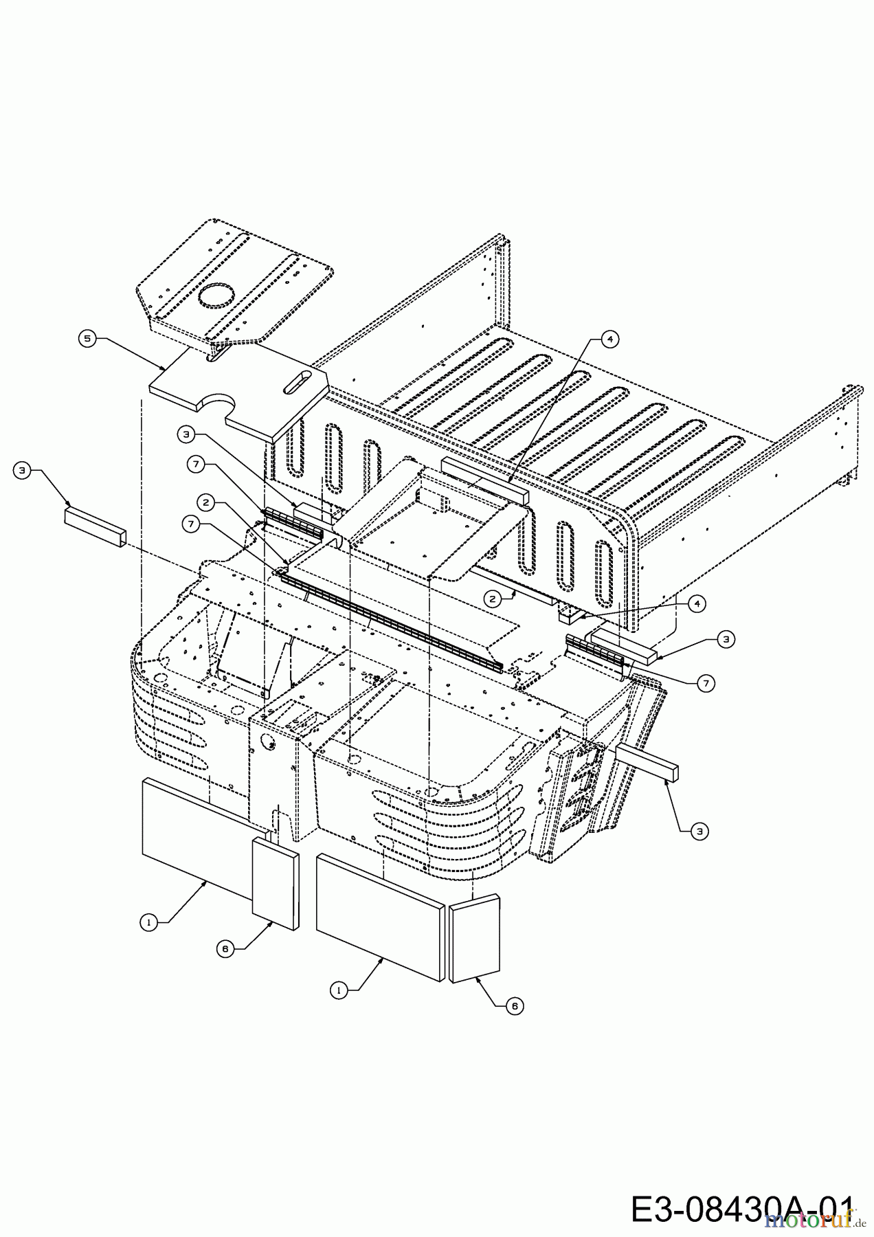 Massey Ferguson Utility Vehicle MF 20 MD 37AK468D695  (2017) Sound Insulation