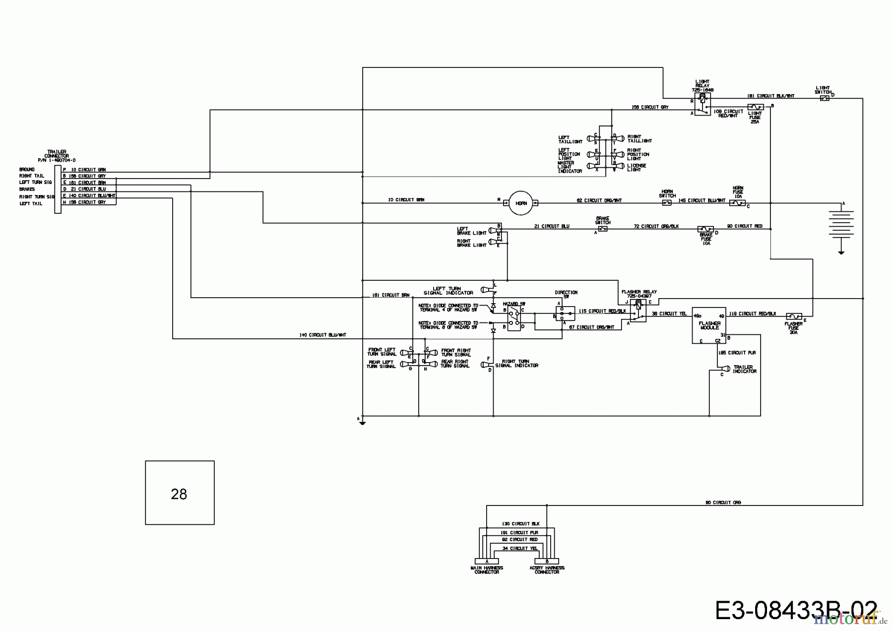  Massey Ferguson Utility Vehicle MF 20 MD 37AK468D695R  (2016) Wiring diagram