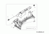 Troy-Bilt TB 110 11A-B26M309 (2015) Listas de piezas de repuesto y dibujos Rear baffle, Rear flap