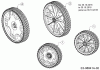 Troy-Bilt TB 130 11A-B2AQ311 (2016) Ricambi Wheels to 30.10.2016