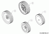 Mastercut MC 46 SPB 12A-J75B659 (2015) Spareparts Wheels