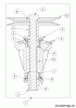 Cub Cadet Z-Force LZ 60 17BIDAGD010 (2015) Ricambi Spindle 618-06076