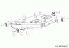 Troy-Bilt Super Bronco GT 54 FAB 14A7A3KA066 (2018) Spareparts Wheels mowing deck