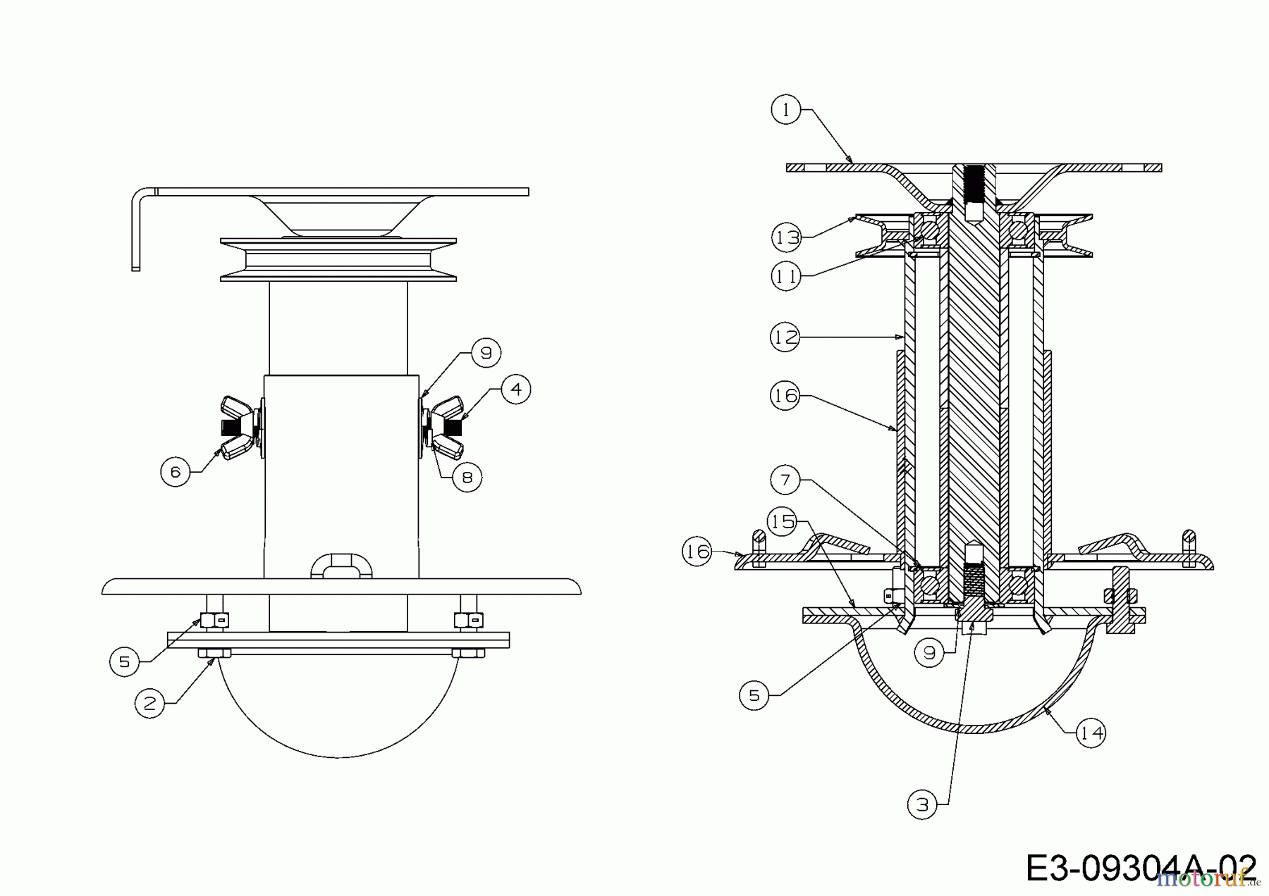  MTD String trimmer WST 5522 25A-262E678  (2016) Trimmer head