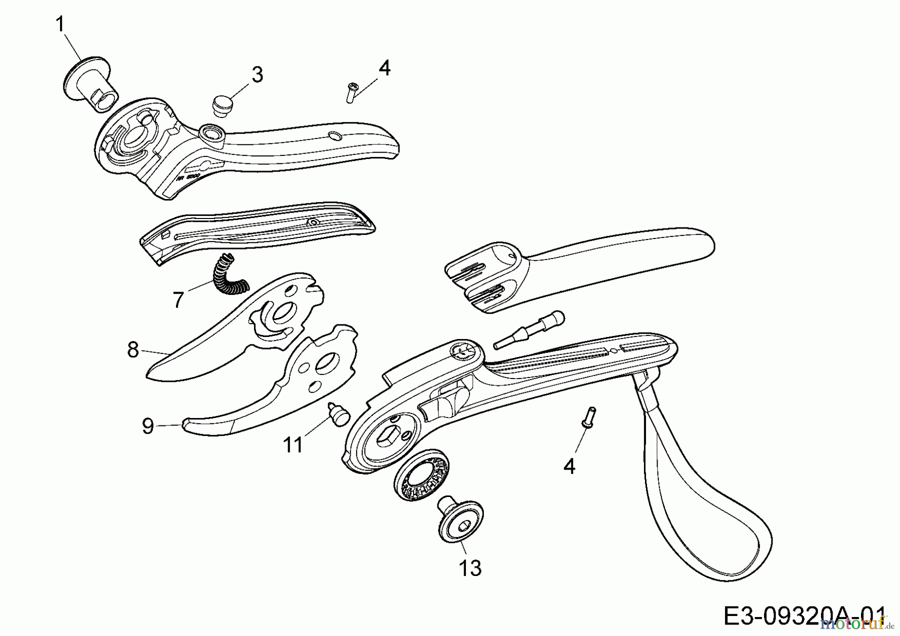  Troy-Bilt Secateurs RR 5000 (TB) 490-851-Y011  (2015) Basic machine
