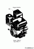 Troy-Bilt Big Red 20" 21AE682W766 (2018) Ricambi Engine Briggs & Stratton