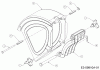 Troy-Bilt CS 4325 24B-424M766 (2018) Ricambi Discharge chute