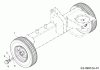 Troy-Bilt TB 33 LS 24BL59M5766 (2016) Spareparts Wheels