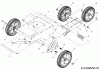MTD 550 G 25A-550G678 (2016) Spareparts Wheels