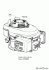Cub Cadet CC 53 SPH V 12BVQ5DQ603 (2017) Listas de piezas de repuesto y dibujos Engine Honda