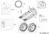 Robomow MC400 (White) PRD7004YW2 (2016) Listas de piezas de repuesto y dibujos Base station, Pegs and Stages, Powerwheels, Powerbox, Extension cable