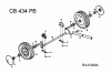 MTD CB 434 PB 901B437P002 (1994) Ricambi Basic machine