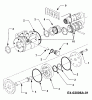 Cub Cadet HDS 3200 14A-652-603 (2001) Ricambi Hydraulic pump steering