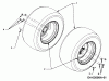 Cub Cadet HDS 3186 14A-668-603 (1999) Ricambi Rear wheels
