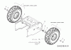 Troy-Bilt POLAR 5056 31A-32AD609 (2008) Spareparts Wheels