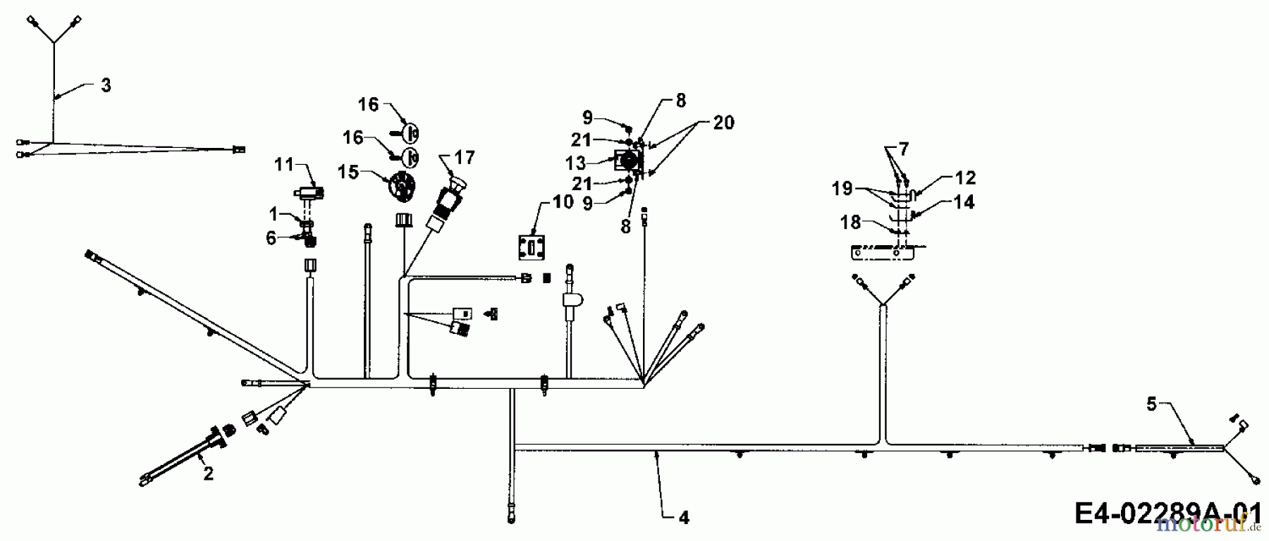  Cub Cadet Lawn tractors CC 1527 13A-241G603  (2003) Electric parts