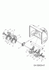 MTD Accessories Snow thrower 008 - 61cm for BM 87-35, (MX,TS)BM 87-50 396-008-600 (2008) Ricambi Auger housing