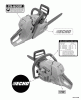 Echo CS-600P - Chainsaw, S/N: C03603001001 - C03603999999 Ricambi Labels