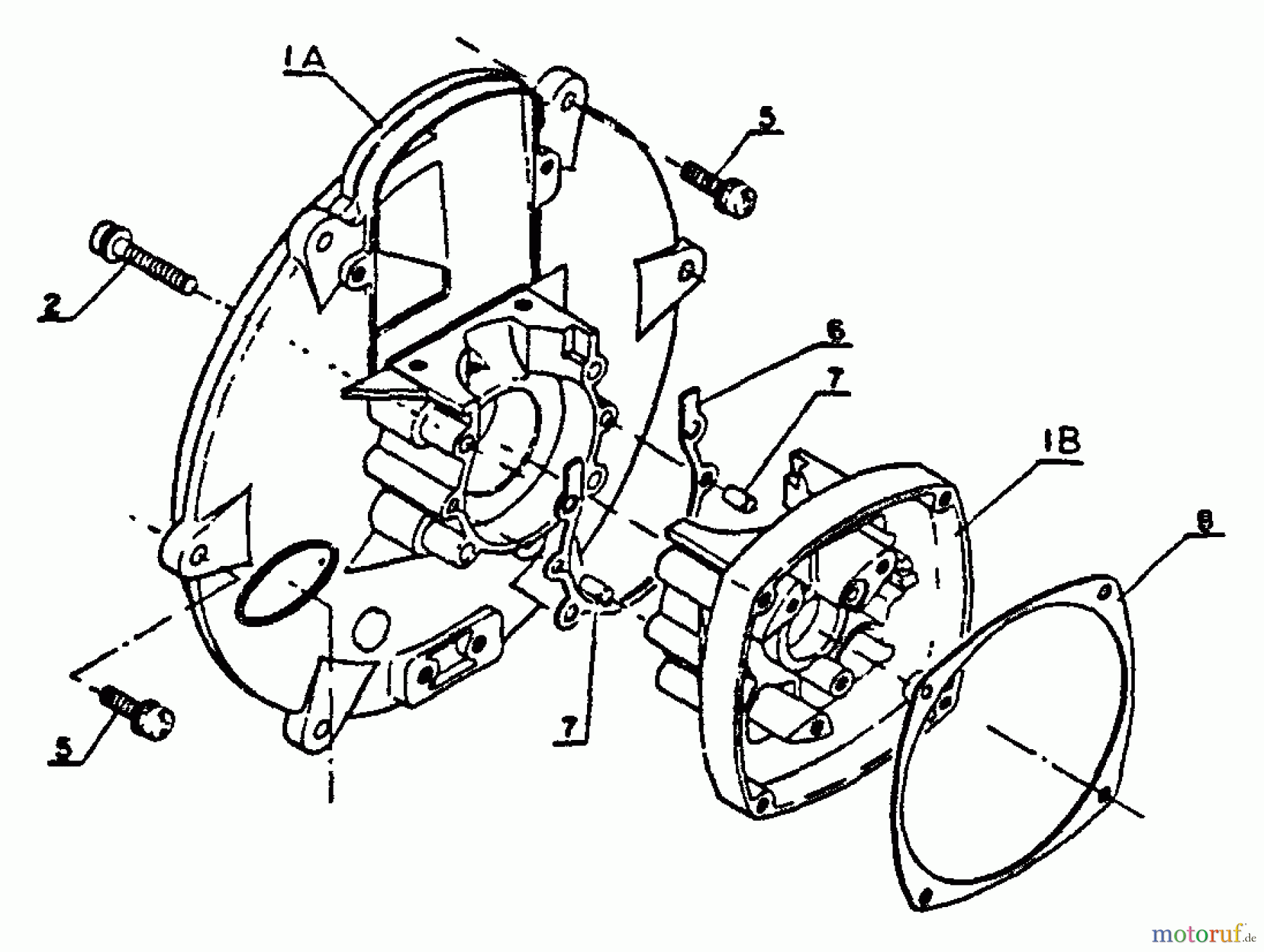  Echo Bläser / Sauger / Häcksler / Mulchgeräte	 PB-202 - Echo Hand Held Blower, S/N: 0040502 - 9999999 Crankcase