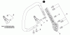 Echo CS-680S - Chainsaw, Ricambi Front Handle