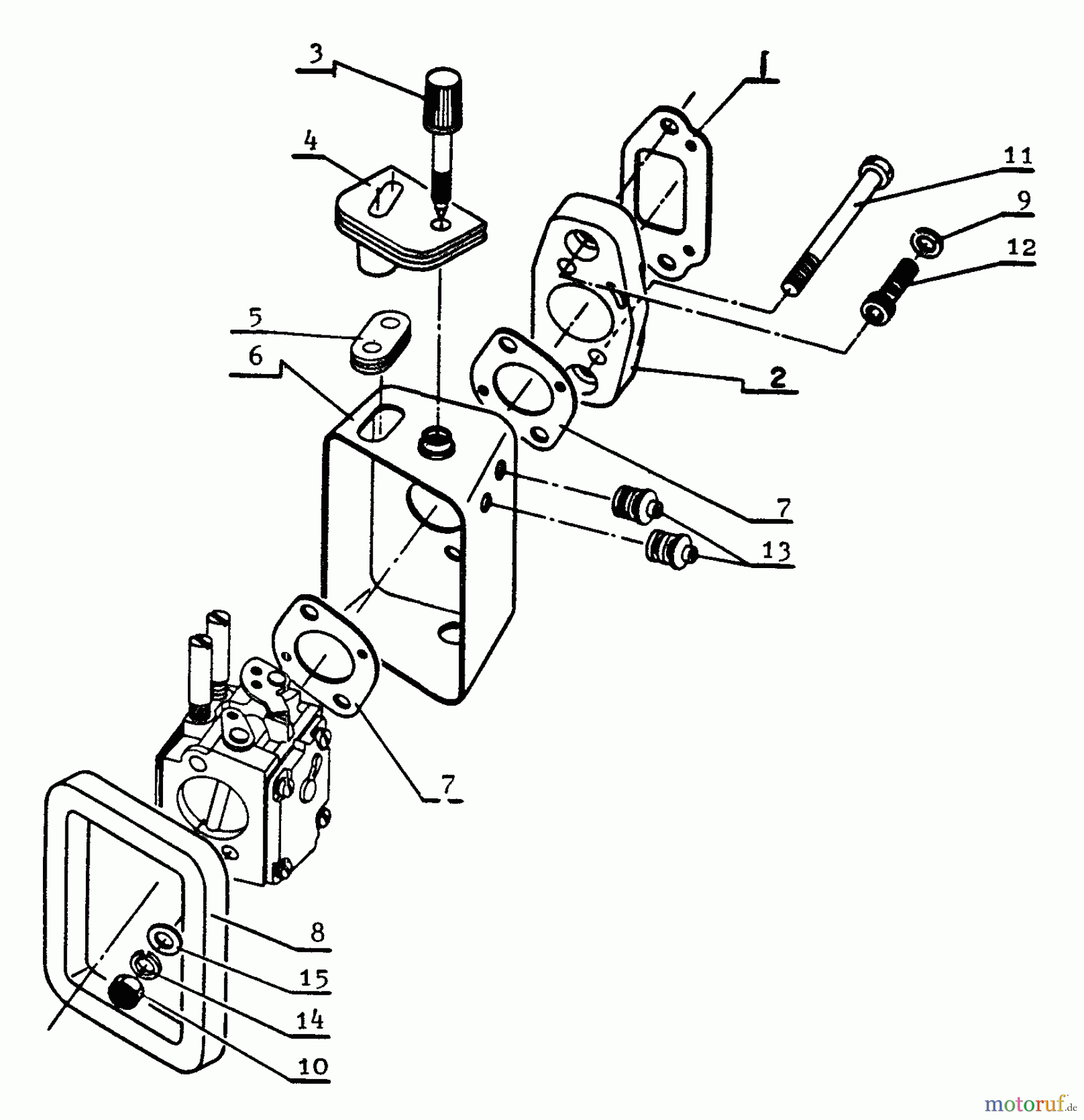  Echo Sägen, Kettensägen CS-601SVL - Echo Chainsaw Carburetor (1)