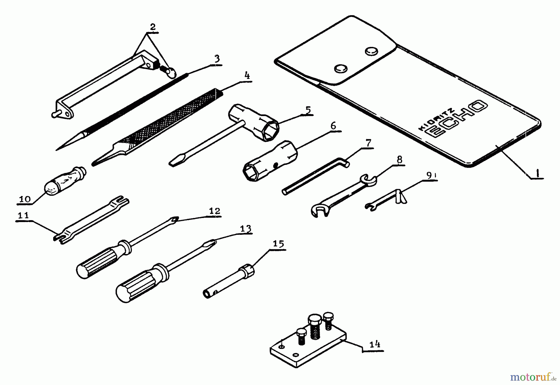  Echo Sägen, Kettensägen CS-701SVL - Echo Chainsaw Tool (Option)