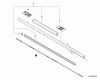 Echo PPF-235ES - Pole Saw / Pruner, S/N: S64437001001 - S64437999999 Listas de piezas de repuesto y dibujos Main Pipe Assembly, Driveshaft