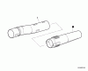Echo PB-250LN - Blower/Vacuums, S/N: P34913001001 - P34913999999 Listas de piezas de repuesto y dibujos Blower Tubes